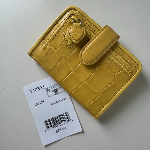 Brighton - Yellow leather purse with matching wallet - Picture 5 of 9